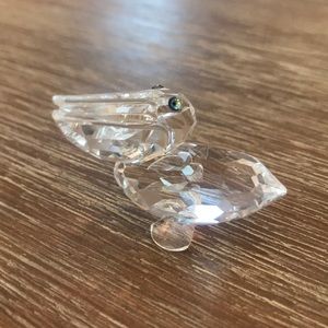 Swarovski crystal pelican
